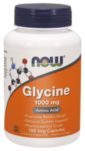 Glicyna 1000mg – 100 Vege kaps. - NOW Foods