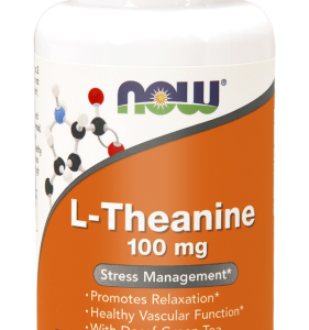 L- Teanina 100mg – 90 Vege kaps. - NOW Foods