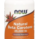 Naturalny beta karoten 25000IU – 90 kaps. - NOW Foods