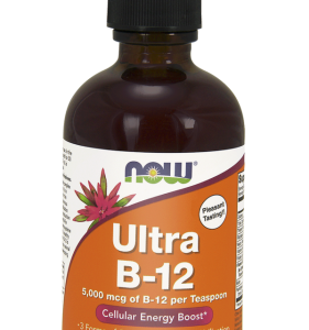 Kompleks witamin B w płynie Ultra B-12 - 118ml - NOW Foods