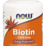 Witamina B7 Biotyna 1000mcg – 100 kaps. – NOW Foods