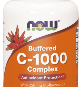 Witamina C-1000 kompleks buforowana - 90 tabl. - NOW Foods