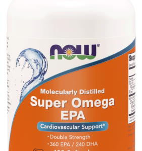 Kwasy omega EPA i DHA - 120 kaps. - NOW Foods