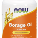 Olej z ogórecznika Borage Oil 1000mg - 60 kaps. - NOW Foods