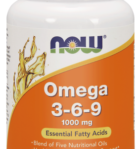 Omega 3-6-9 1000mg – 100 kaps. - NOW Foods