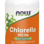 Chlorella w kapsułkach 400mg - 100 Vege kaps. - NOW Foods