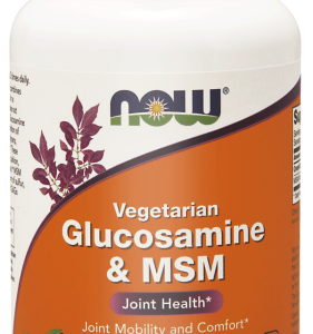 Glukozamina dla wegetarian + MSM – 120 Vege kaps. - NOW Foods