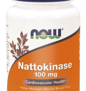 Natto nattokinaza ekstrakt soi 100mg - 60 Vege kaps. - NOW Foods