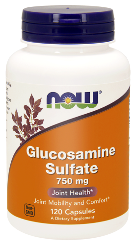 Siarczan glukozaminy 750mg – 240 kaps. - NOW Foods
