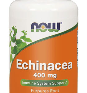 Jeżówka purpurowa echinacea 400mg - 100 kaps. - NOW Foods