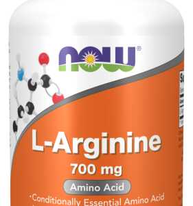 L-Arginine 700mg - 180 Vege kaps. - NOW Foods