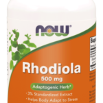 Różeniec górski Rhodiola 500mg - 60 Vege kaps. - NOW Foods