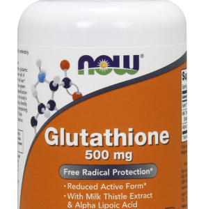 L-Glutation 500mg - 60 Vege kaps. - NOW Foods