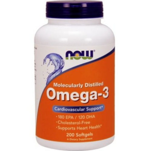 Omega 3 180 EPA 120 DHA - 200kaps. - NOW Foods