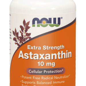 Astaksantyna super mocna 10mg – 60 kaps. – NOW Foods