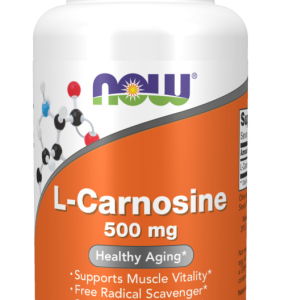 L-karnozyna L-carnosine 500mg - 50 Vege kaps. - NOW Foods