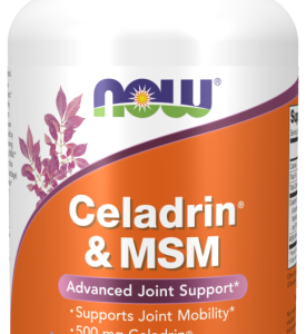 Celadrin i MSM 500mg - 120 kaps. - NOW Foods