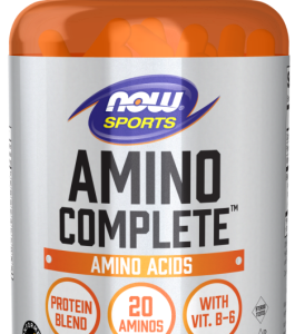 Aminokwasy kompleks Amino Complete – 120 Vege kaps. – NOW Foods