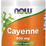 Pieprz cayenne 500mg - 100 Vege kaps. - NOW Foods