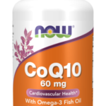 Koenzym Q10 + Omega 3 - 60 żelek - NOW Foods