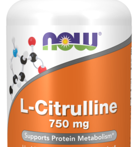 Cytrulina L-cytrulina 750mg - 90 Vege kaps. - NOW Foods