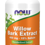 Kora wierzby ekstrakt Willow Bark 400mg - 100 Vege kaps. - NOW Foods