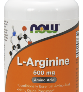 L-arginina 500mg - 100 kaps. - NOW Foods