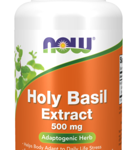 Bazylia azjatycka Holy basil ekstrakt 500mg - 90 Vege kaps. - NOW Foods