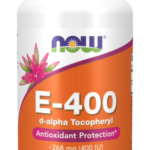 Naturalna witamina E 400IU – 100 kaps. - NOW Foods