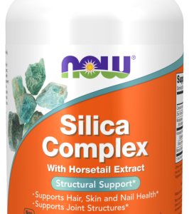 Krzemionka+bor+skrzyp Silica Complex - 180 tabl. - NOW Foods