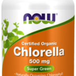 Chlorella organiczna w tabletkach 500mg - 200 tabl. - NOW Foods