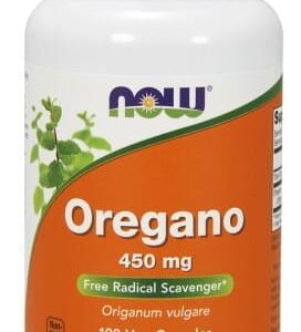 Oregano ekstrakt 450mg - 100 Vege kaps. - NOW Foods