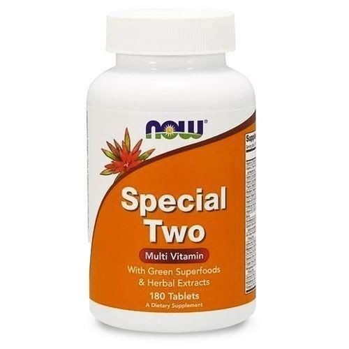 Zestaw witamin i minerałów w tabletkach Special Two - 180 tabl. - NOW Foods