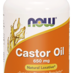 Olej rycynowy - castor oil 650mg - 120 kaps. - NOW Foods