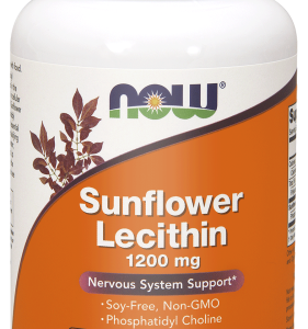 Lecytyna Słonecznikowa 1200mg - 200 kaps. - NOW Foods