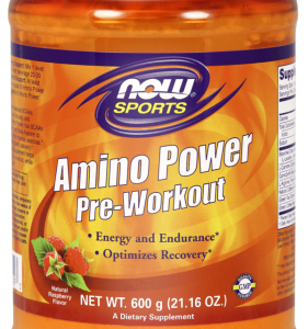 Przedtreningówka Amino Power - 600g proszek - NOW Foods