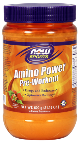 Przedtreningówka Amino Power - 600g proszek - NOW Foods