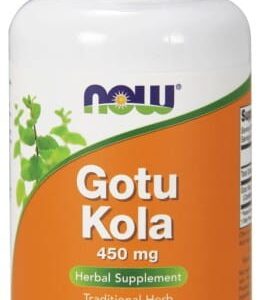 Gotu kola ekstrakt 450mg - 100 Vege kaps. - NOW Foods