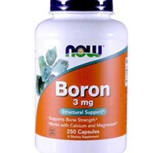 Bor 3mg Boron 3mg – 250 kaps. – NOW Foods