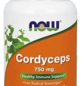 Kordyceps maczużnik chiński 750mg - 90 Vege kaps. - NOW Foods