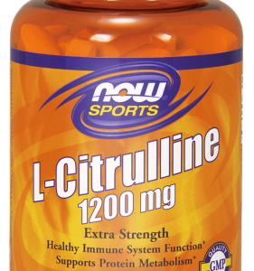 Cytrulina L-cytrulina 1200mg - 120 tabl. - NOW Foods