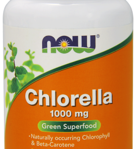 Chlorella w kapsułkach 1000mg - 120 tabl. - NOW Foods