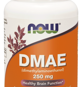 Suplement diety przeciw starzeniu - DMAE 250mg - 100 Vege kaps. - NOW Foods