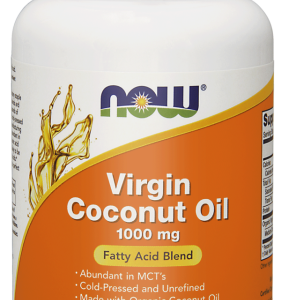 Olej kokosowy Virgin coconut oil 1000mg – 120 kaps. - NOW Foods