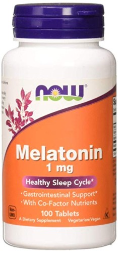 Melatonina 1mg – 100 tabl. - NOW Foods