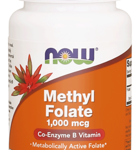 Kwas foliowy foliany 1000mcg - 90 tabl. - NOW Foods