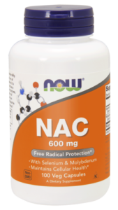 NAC – N-Acetylocysteina 600mg – 100 Vege kaps. - NOW Foods