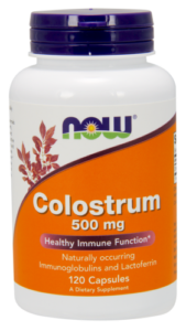 Colostrum krowie 500mg - 120 kaps. - NOW Foods