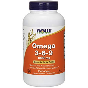 Omega 3-6-9 1000mg – 250 kaps. – NOW Foods