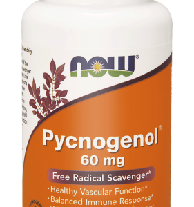 Wyciąg z kory sosny śródziemnomorskiej Pycnogenol 60mg – 50 Vege kaps. - NOW Foods